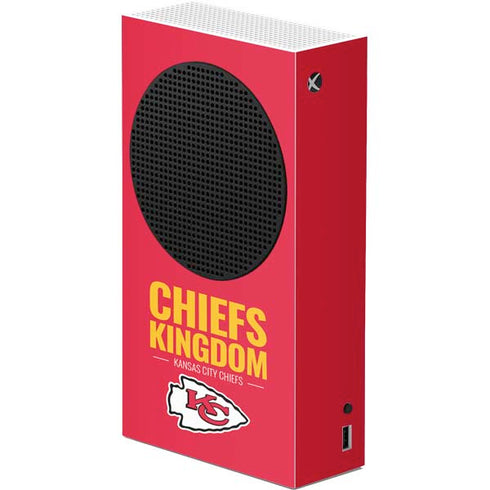 NFL Kansas City Chiefs Team Motto Xbox Series S Console Skin